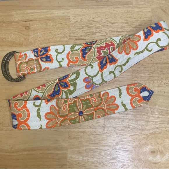 J Crew Women’s Floral Print Belt Very Nice NWT EXCLUSIVE OFFER!!!